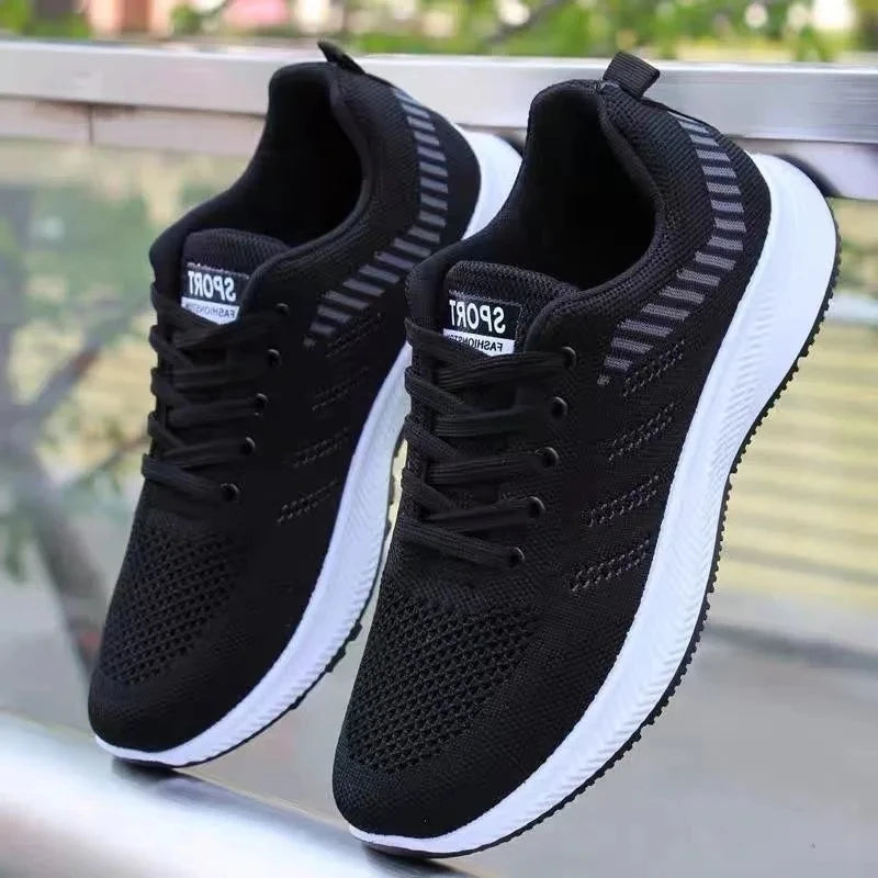 2025 Men's shoes, casual shoes, fashionable sports shoes, breathable running shoes, outdoor walking training tennis shoes 
