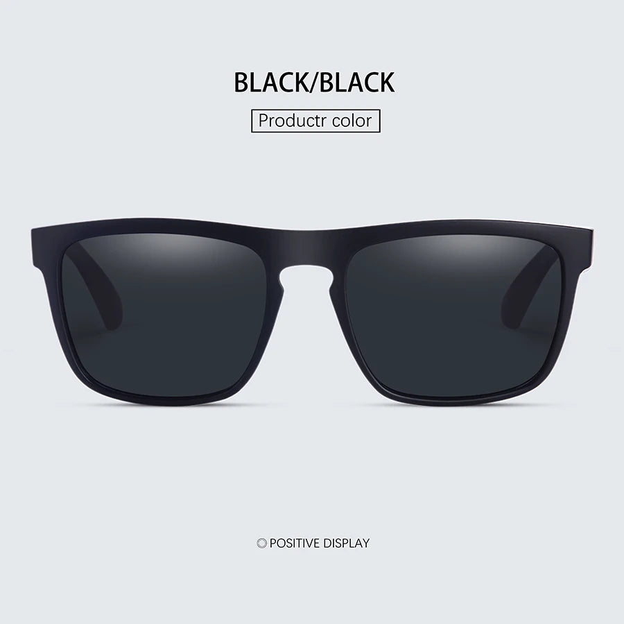 Fashion Square Vintage Polarized Sunglasses Men Women Retro Driving Fishing Sun Glasses UV400 Eyewear