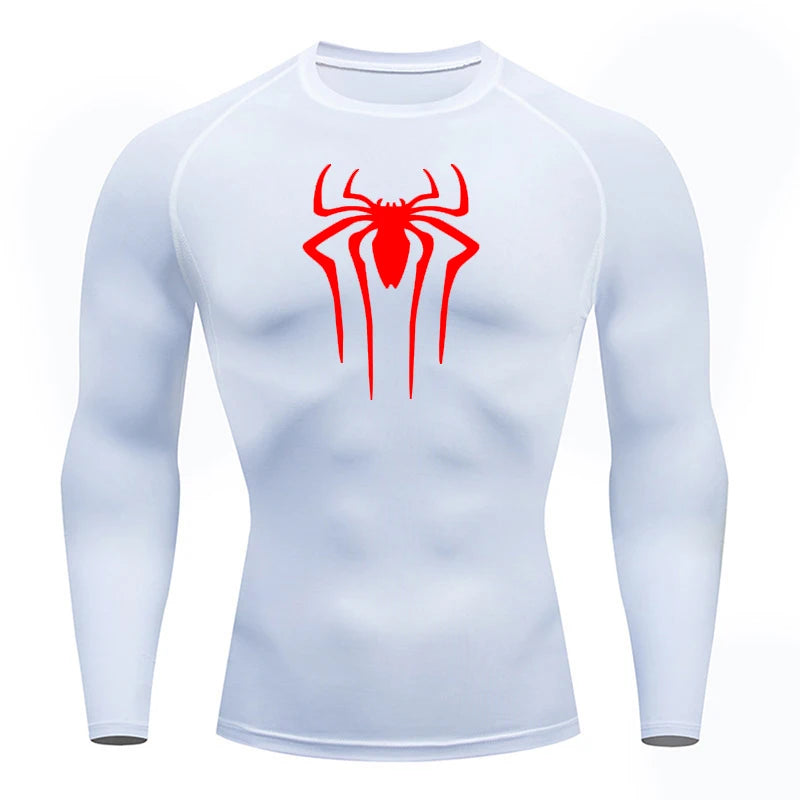 Sun Protection Sports Second Skin Running T-shirt Men's Fitness Rashgarda MMA Long Sleeves Compression Shirt Workout Clothing